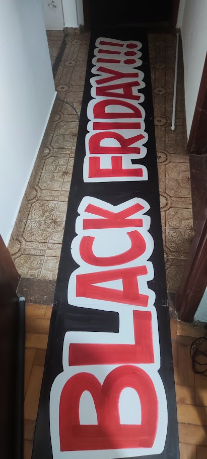 Cartaz de Parede e Entrada de Loja